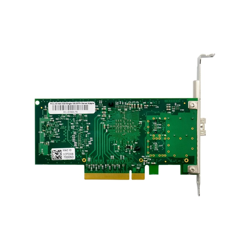 InLine 10-Gigabit Network Card, 1x SFP+, PCIe x8, 10 GBASE-T
