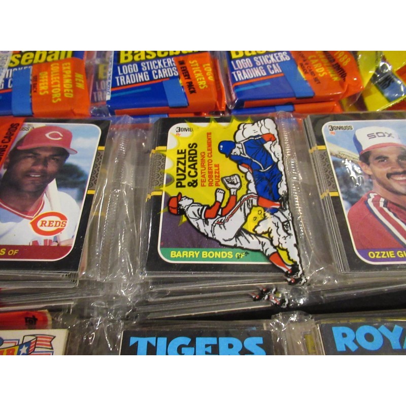 HUGE Lot of 150 Unopened Old Vintage Baseball Cards in