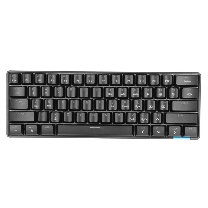Wireless Keyboard 12 Lighting Effects PBT 61 Keys Stable Transmission