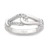 Jeulia Women's Ring, Ribbon, Infinity 925 Silver Material, Gift, Cute,