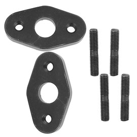 Suuonee Oxygen Sensor Flange,3/8 Thickness O2 Oxygen Sensor Flange with M8x1.25 Stud Fittings Fits for