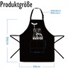 Sugeru® Darth Vader Hot Dog Pattern Cooking Apron with 2