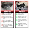 KF04060BK 8-Piece Superior Silicone Cab Mount Bushings Kit for Ford