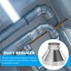 PATIKIL 12 Inch to 6 Inch Round Duct Reducer Increaser