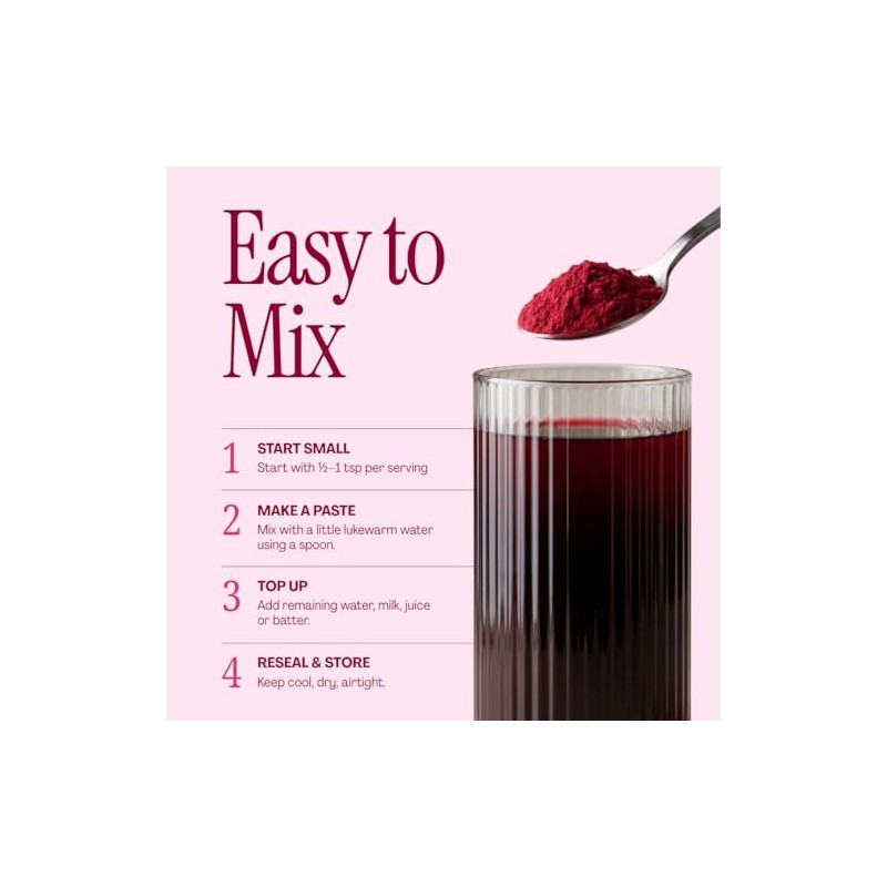 Premium Beetroot Powder 100g – 100% Pure Ground Red Beet