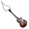 Miniature Electric Guitar Model Exquisite Wooden Guitar Ornament for Music