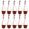 Mipcase 10 Pack Hanging Planters, Hanging Pots for Plants Indoor