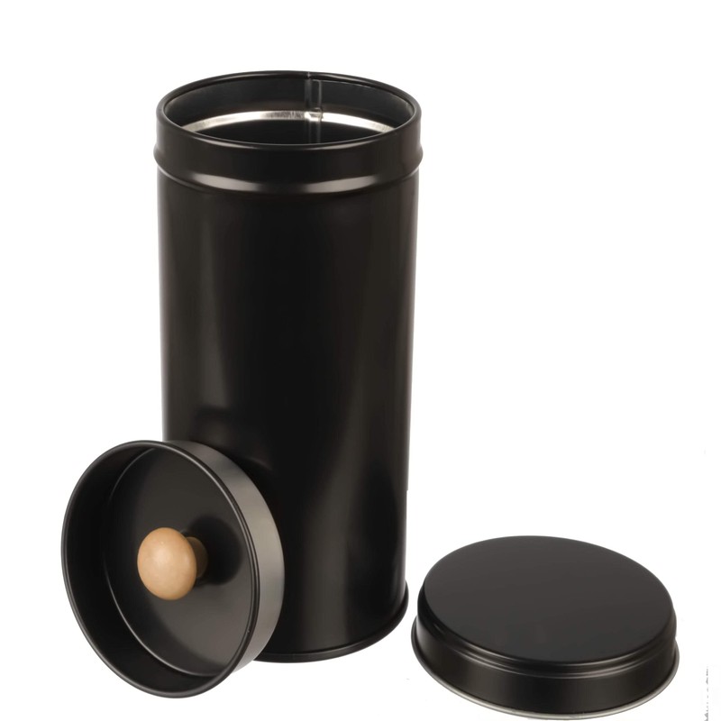 Dosenritter 4 x Narrow Tea Canisters with Aroma Protection Lid,