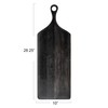 Bloomingville Black Acacia Wood Tray/Cutting Board