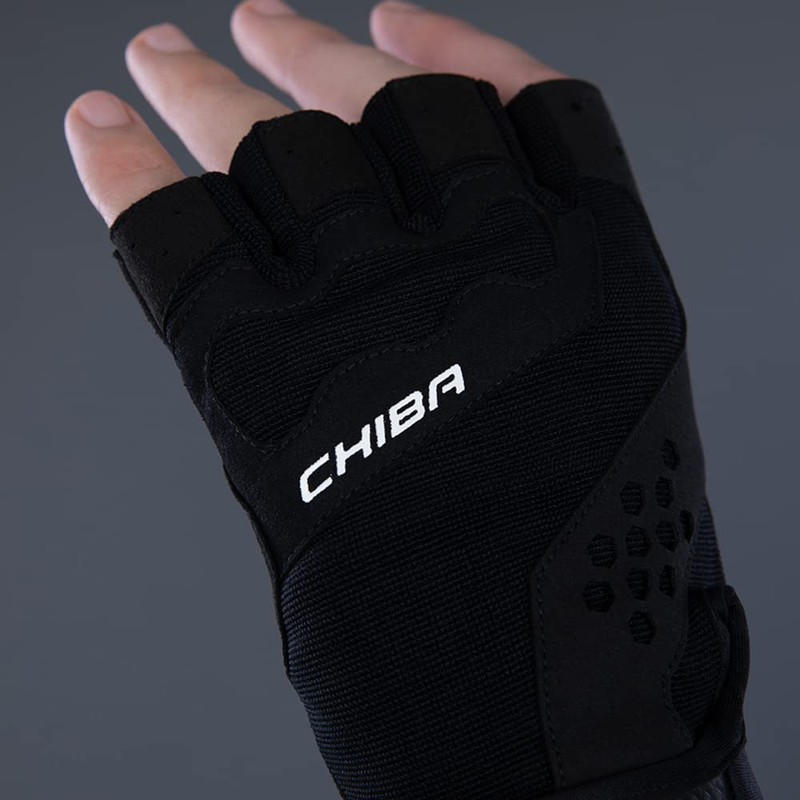 Chiba Unisex's Xtra Gel Glove, Black, X-Small