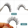 OBEYA False Eyelashes, Natural 3D Eyelashes, 10 Pairs, Multipack, Handmade,