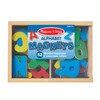 Melissa & Doug 52 Wooden Alphabet Magnets in a Box