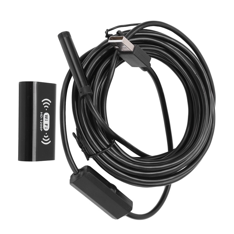F130 8mm Wifi Endoscope Rigid Wire HD Waterproof Industrial Endoscope