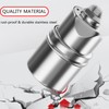 RHAFAYRE 1/2" Automatic Water Level Control Float Switch, Stainless Steel