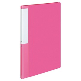 Kokuyo P3-L20NP File Clear Book POSITY Fixed A4 20 Pockets Pink