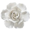 ALYCASO Rose Ceramic Flower Wall Décor Artificial 3D Flower Wall