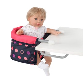 Bayer Chic 2000 Corallo 735-20 Table Seat 60 cm Doll's High Chair