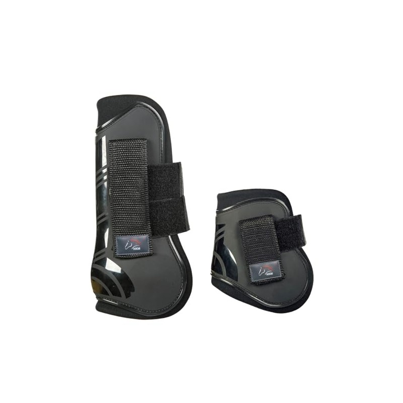 Hkm 91999191.0643 Jumping Gaiters And Fetlocks Set of 4 Black