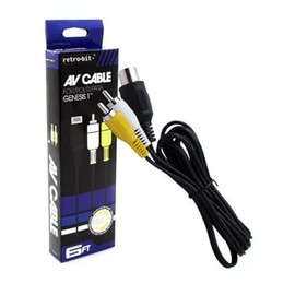 retro-bit Sega Genesis コンポジットケーブル 1.8m Genesis AV RCA Video Cable Model1 [600067]