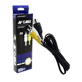retro-bit Sega Genesis コンポジットケーブル 1.8m Genesis AV RCA Video Cable Model1 [600067]