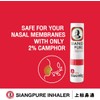 Siang Pure Aromatherapy Nasal Inhaler - Cooling Menthol, Peppermint and