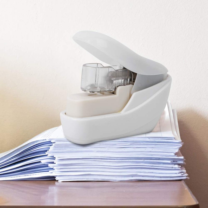 Staple-less Stapler, Mini Stapler, Labor Saving Needleless Stapler Office Accessories,