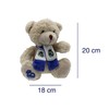 CYP BRAND Unisex Youth M-32-RM Plush Toys, White, 20 cm