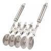 Pizza Wheel Cutter with 5 Wheels and Handle, Pizza Cutters