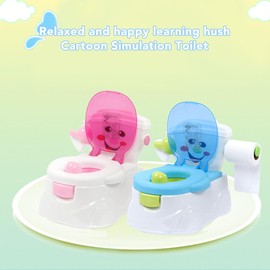 Kids Potty Training Toilet, Toddler Toilet Seat, Cute Toddler Potty Chair for Home Toilet ()