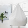 TOPPERFUN Fodera interna per pouf, 110 x 80 x 80
