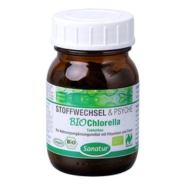 사나투르 친자연 클로렐라 타블렛 40g Sanatur Pure Natural Chlorella Tablets 40g