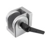 Mewutal Swivel Aluminum Extrusion Profile Hinge with Handle 4040 Series