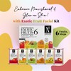 Nutriglow Naturals Exotic Fruit Facial Kit with Honey, Vitamin E