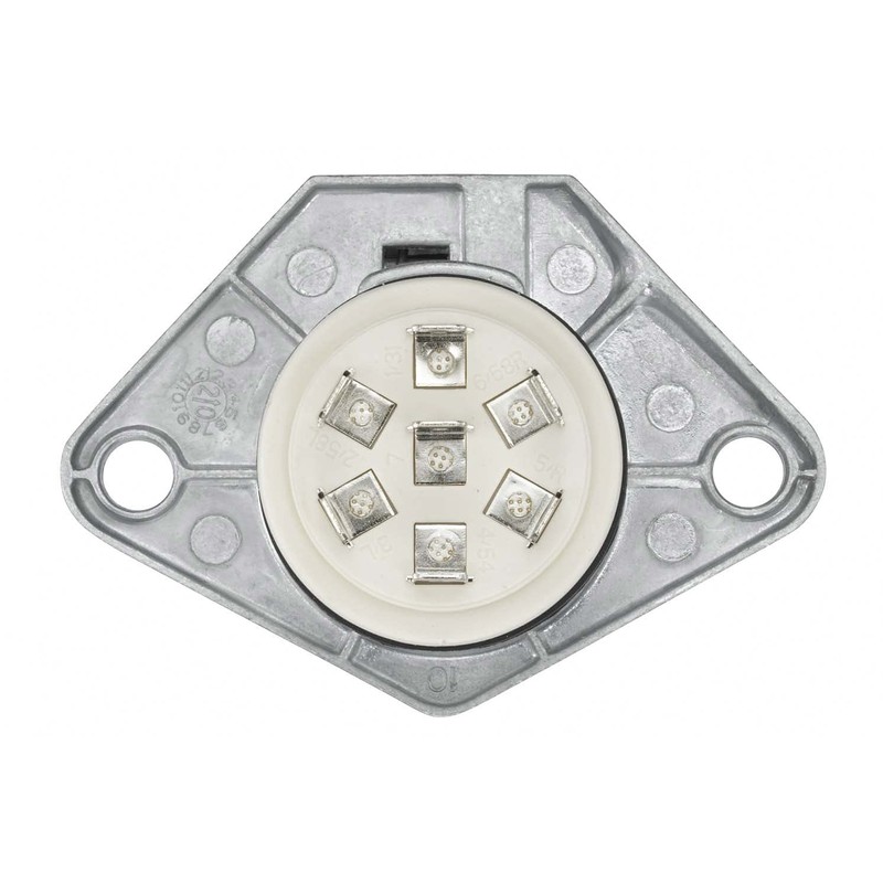 HELLA 8JB 003 834-031 Socket - 24V - 7-pin connector