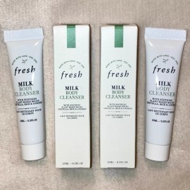Fresh 2x Fresh Skincare Milk Body Cleanser MINI .5oz, 15ml Each New in Box