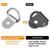 X AUTOHAUX 10pcs D Ring Tie Down Anchor 3mm Diameter