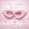 SILENZZZ Premium Sleep Mask, 3D Eye Mask for Men and