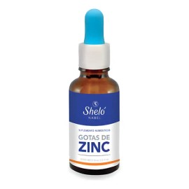 Gotas Zinc Vitamina Sheló Nabel Suplemento Gotero Sabor