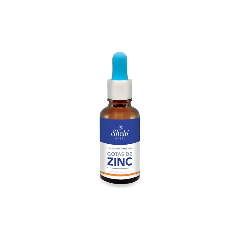 Gotas Zinc Vitamina Sheló Nabel Suplemento Gotero Sabor