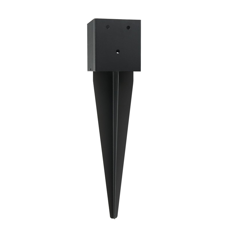 2 Pcs 4"x4" Fence Post Anchor Ground Spike,(Internal 3.6"x3.6"),Metal Post