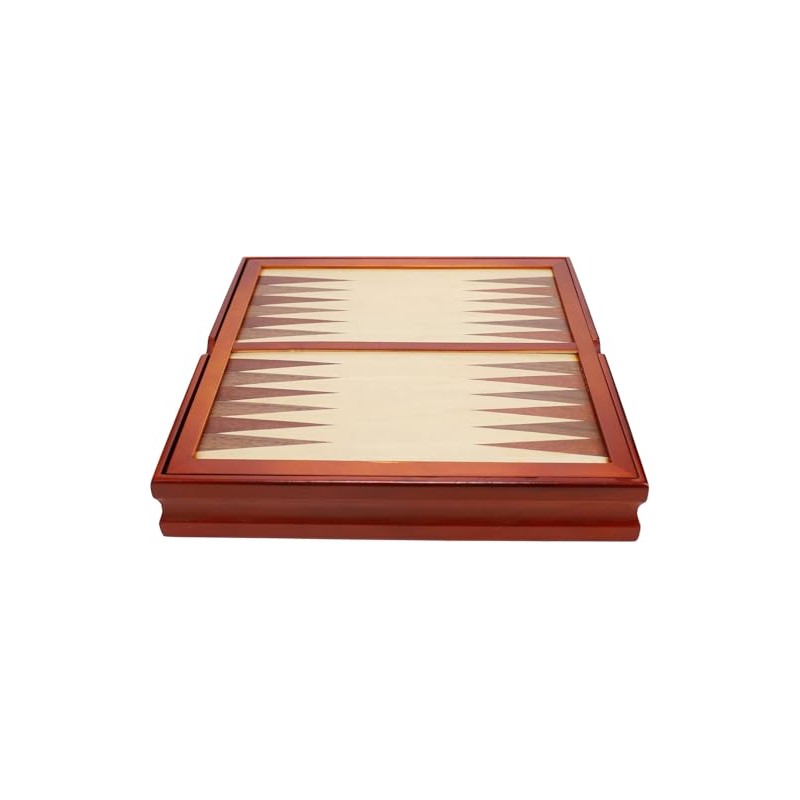 WE Games Juego combinado de madera 7 en 1 ajedrez,