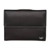 Golden Head Polo RFID Leather Wallet 12 cm, black, Casual