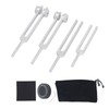 Resonance Tuning Forks Healing Set C128Hz 384Hz C256Hz OM136.1Hz Weighted
