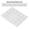 10 Set Double Sided Sticky Dots with Ear Round Putty