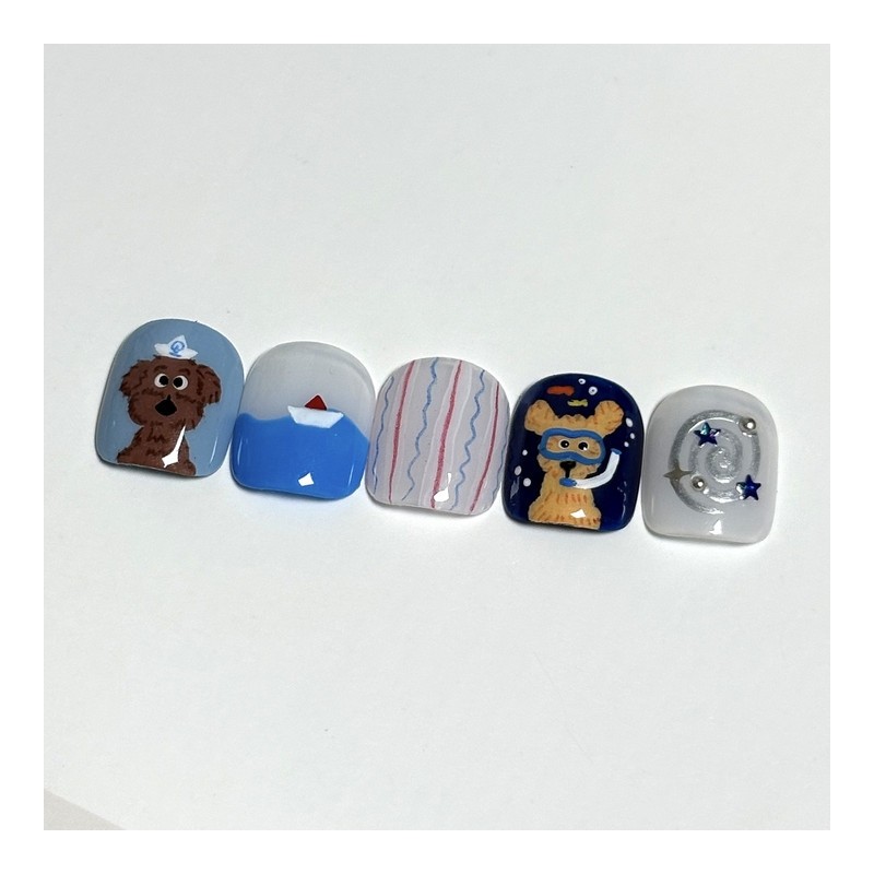 [Ar] Badaya handmade nail tip drawing nail art specialist /