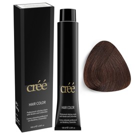 Cree Professional 6.99 - Gianduja Permanent Hair Color - Long Lasting, Rich Vibrant - Gray Coverage 100ml - 3.4 fl.oz.