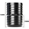 8mm (5/16 Inch) 5 Pack Double Male Hose Pipe Connectors