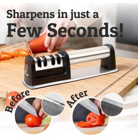 Branded 4 Stage Senzu Sharpener Priority Chef Knife Sharpen New Version Fast Shipping