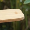 MiliCamp Large Mestin Cutting Board Bamboo Coaster Cup Trivet Plate