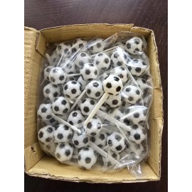 Bakery Crafts 144 Pcs 3 D Soccer Ball Cupcakes Pick by Bakery Crafts